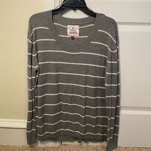 Grey oversized sweater